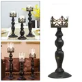 Metal Candle Holder Nordic Creative Aromatherapy Lamp Stove Iron Candlestick Table Lamp For Home