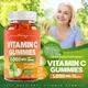 Vitamin C 1000 Mg Gummies - Powerful Immune Support Skin Collagen Support - Tart Green Apple - 60