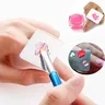 Hot Nail Art Cosmetics Small Nail Art Palette Makeup Palette Stainless Steel Ring Mini Palette