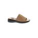 Mootsies Tootsies Sandals: Tan Print Shoes - Women's Size 9 - Open Toe