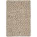 White 168 x 120 x 0.5 in Area Rug - Nourison Rectangle CK940 Wool Area Rug Wool | 168 H x 120 W x 0.5 D in | Wayfair 099446778062