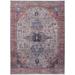 Blue/Red 118 x 94 x 0.25 in Area Rug - Nourison Rectangle GRANW Rectangle 7'10" X 9'10" Area Rug Polyester | 118 H x 94 W x 0.25 D in | Wayfair