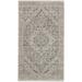 Brown 136 x 102 x 0.25 in Area Rug - Nourison Rectangle Lynx Oriental Machine Made Polyester/Plastic/Acrylic Area Rug in Ivory Taupe | Wayfair