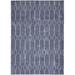 Blue/Navy 72 x 24 x 0.28 in Area Rug - Nourison NCR01 Area Rug Polyester | 72 H x 24 W x 0.28 D in | Wayfair 099446164216