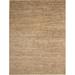 Brown/White 72 x 48 x 0.5 in Area Rug - Nourison Rectangle Mesa Handmade Woven Rayon/Viscose Area Rug | 72 H x 48 W x 0.5 D in | Wayfair