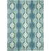 Blue/Green 1 x 1 x 0.25 in Area Rug - Nourison Rectangle WAV01 Rectangle Area Rug | 1 H x 1 W x 0.25 D in | Wayfair 099446475985