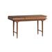 Recon Furniture 55.12" Black Rectangular Solid Wood Desk,2-drawer | Wayfair Desks0319TB5136647002812RFBrown140