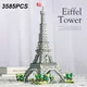 3585PCS Eiffel Tower Building Blocks City street view Series Model Bricks Desktop Decoration Kids