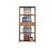 Wildon Home® Batsto 77.9" H x 35.4" W Solid Wood Standard Bookcase Wood in Brown | 77.9 H x 35.4 W x 12.6 D in | Wayfair