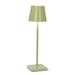 Latitude Run® Spring w/ Classic Shade Led Table Lamp Plastic/Metal in Green | 15 H x 4.5 W x 4.5 D in | Wayfair E3A815F3CC2B4D2082F6692E354A2B35