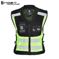 Ghost Racing moto riflettente abbigliamento di sicurezza motociclista da uomo fluorescente giacche