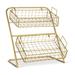 Everly Quinn Metal Paper Organizer Metal in Yellow | Wayfair 08553D594D6B421B8C4A81EE7B3087F9