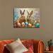 The Holiday Aisle® Easter Bunny On Canvas Print | 24 H x 24 W x 1.6 D in | Wayfair D186E9B3C80041A0B0DAE836295FC36F