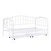 August Grove® Twin Size Stylish Metal Daybed w/ 2 Drawers | Wayfair 29E0EA11D87447B3928DDB87A026B84B