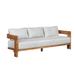 Latitude Run® Ezryn Outdoor Sofa w/ Cushions, Wood in Brown | 32 H x 86 W x 30 D in | Wayfair F5DBD03649DD443BB03E505C8CB70C78