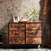 17 Stories Dresser for Bedroom w/ 6 Drawers, Chest of Drawers in Brown | Wayfair ED677E341D494131ACA3889FB8CEC5A8