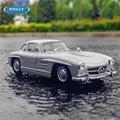 Welly 1:24 Mercedes Benz 300sl Legierung Sportwagen Modell Druckguss Metall Spielzeug Oldtimer