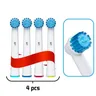 Oral b elektrische zahnbürsten köpfe für rotierende elektrische zahnbürste 4 teil/paket