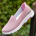 Scarpe da donna 2022 scarpe Casual in Mesh moda Sneakers piatte traspiranti da donna scarpe da corsa