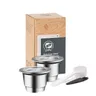 ICafilas capsula riutilizzabile Pod ricaricabile Crema Espresso utilizzo filtro caffè riutilizzabile