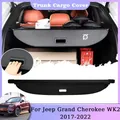 Heck koffer Fracht abdeckung für Jeep Grand Cherokee WK2 2017 2018 2019 2020 2021 2022 Lagerung
