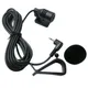 Auto-Audio-Mikrofon 3 5mm Clip-Buchse Stecker Mikrofon Stereo Mini verdrahtet externen Mikrofon-Clip