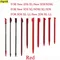 Rot Metall Versenkbaren Stylus Kunststoff Stylus für 2DS 3DS Neue 2DS LL XL Neue 3DS XL Für NDSL NDSi NDS