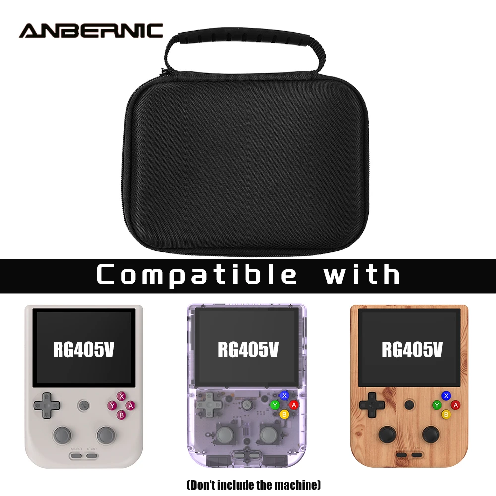 ANBERNIC Hart-EVA-Tragetasche, kompatibel mit RG405V Retro Handheld-Spielekonsolen-Hülle, Schutztasche (nur Tasche) Image