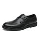 Homme Oxfords Chaussures formelles Chaussures habillées Grandes Tailles Entreprise Décontractées Britanique du quotidien Bureau et carrière Polyuréthane Respirable Confortable Antidérapantes Boucle