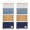 Wall Mounted Organizer with 3 Pockets for Hanging Storage (11.75 x 27 In, 2 Pack)