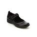 Wide Width Women's Emily Casual Flat by Jambu in Black (Size 6 1/2 W)