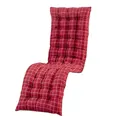 Heart de chaise longue d'intérieur et d'extérieur coussin inclinable polyvalent coussins de chaise