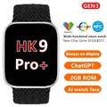 Montre intelligente HK9 Pro Plus Gen3 AMOLED pour hommes et femmes ChatGPT 2 Go Dean NDavid