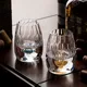 Verres à liqueur en cristal de coupe de diamant Vodka Verre à vin Whisky Saké de spiritueux