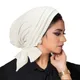 Turban Hijab Musulman Islamique pour Femme Écharpe de Sauna Chapeau Rond Perte de Cheveux