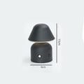 Rechargeable Mushroom Table Lamp Wireless Portable Desk Bar Restaurant Touch Sensor Night Light Bedroom Lighting Fixtures