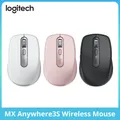 Logitech-Souris Bluetooth sans fil MX Anywhere3S longue durée de vie légère portable petit