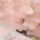 Tissu en dentelle brodée maille de fleurs 3D tulle floral doux pour jupe habillée