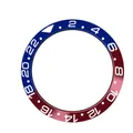 Insert de lunette en aluminium et céramique pour montre Gstuff bague de montre accessoires de