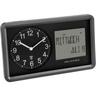 Tfa Dostmann - Horloge radiopilotée 60.3552.01 radiopiloté(e) 254 mm x 44 mm x 152 mm noir