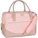 17 Inch Laptop Bag Large Waterproof Laptop Carrying Case with Adjustable Handle Cute Pink Computer Briefcase Shoulder