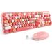 MOFii Keyboard and Mouse Combo Full Size Typewriter Keyboard with Multi-Media Function Keys and Number Pad