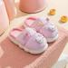 Sanrio Hello Kitty winter childrenâ€˜s cotton slippers family suit cute home warm non-slip Melody Kuromi parenting sandals