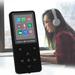 kosheko Equipped with Bluetooth MP3 Lightweight and Portable with Screen MP3 Music Player MP4 Lightweight and Portable Intelligent E-book Powerful Functions Black