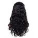 Uytogofe Headband Wig Curly Human Hair Wig None Lace Front Wigs for Black Women Human Hair Wig Lace Front Wigs Human Hair Wig Cap Crochet Hair for Black Women Human Hair Glueless Wig Hair Topper 22in