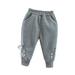 Itsun Toddler Sweatpants Boys Baby Boy Jogger Pants Toddlers and Baby Boys Pull-On Pants Kids Sport Jogger Casual Active Playwear Sweats Pants Gray 110