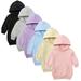 Kuyaiguo 1-5T Baby Girls Casual Sweatshirt Dress Toiddlr Long Sleeve Hoodies Sweatsuit with Kangaroo Pocket Pullover Coat Tops