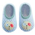 TMOYZQ Newborn Baby Boys Girls Non Slip Grip Socks Cute Non Skid Slipper Socks with Soft Soles for Baby Shower Crew Socks First Walking Shoes for 6M-5T Infants Toddlers Kids