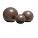 Trio boules décoratives extérieur brun