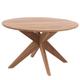 Table de jardin ronde 6 personnes en teck D165